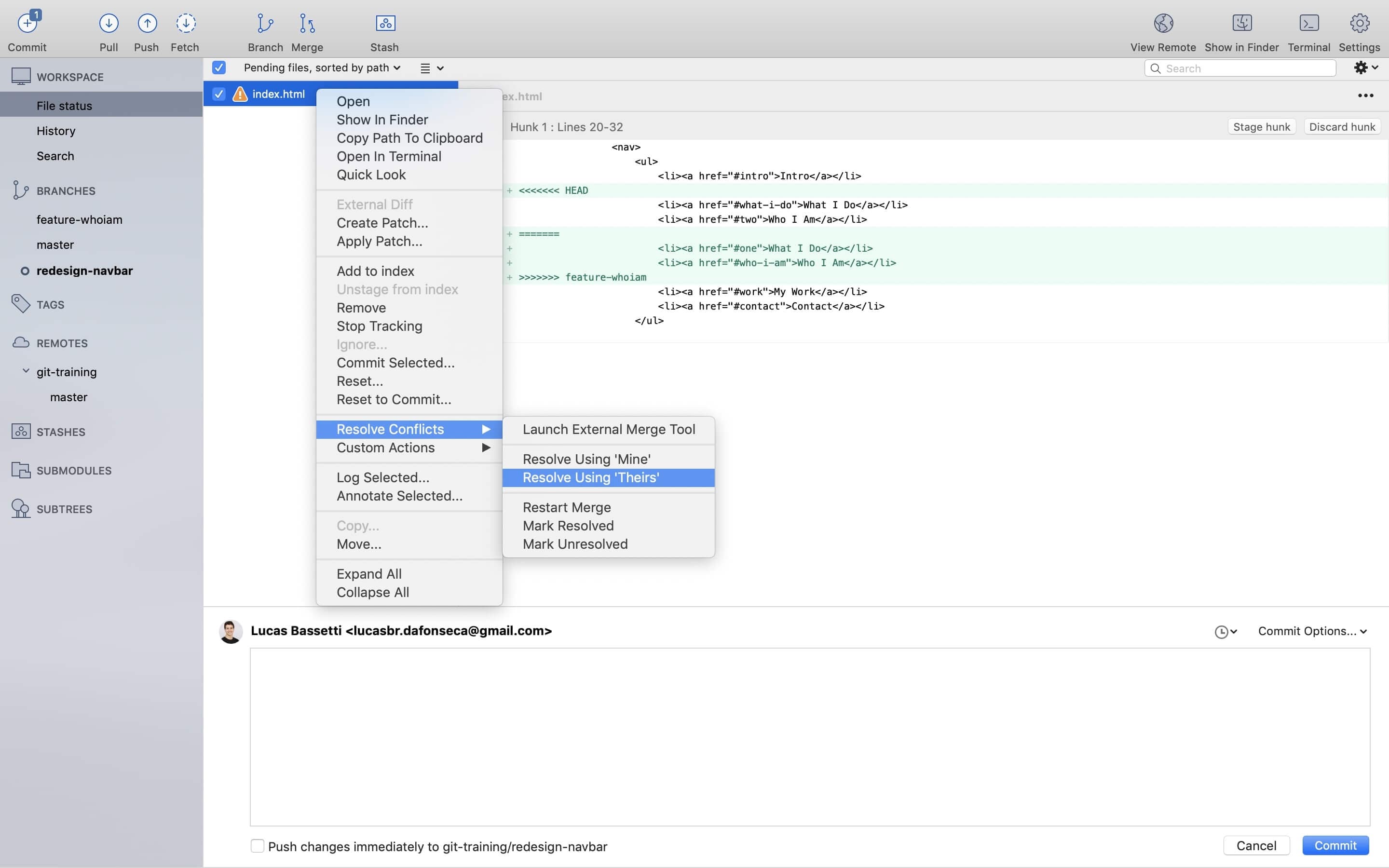 Sourcetree resolve conflicts Sourcetree resolve conflicts